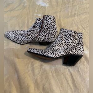 Handmade cowhide ankle boots Vintage 70's glam rock